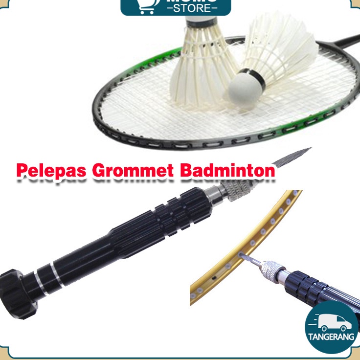 Grosir Terbatas  Stainless Alat Pelepas Grommet Badminton  Alat Penghilang Grommet Raket Badminton  