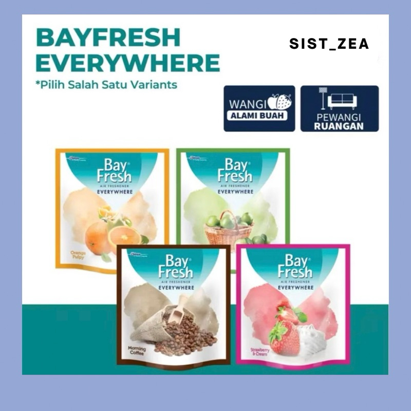 Bayfresh Everywhere Freshener 70 gr Pengharum Ruangan Gantung All Varian
