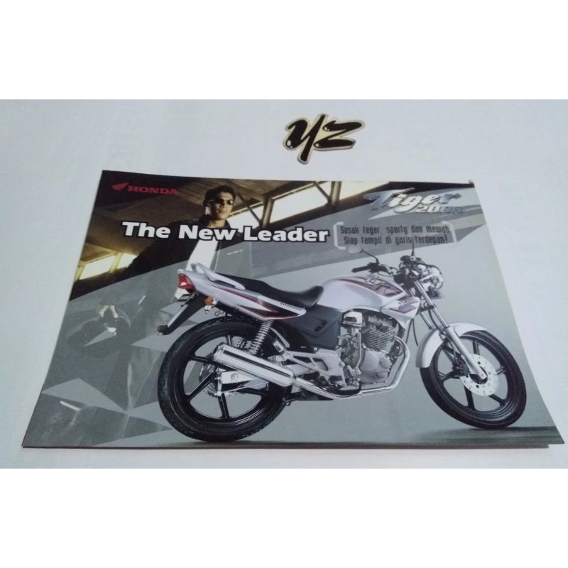 brosur asli honda tiger