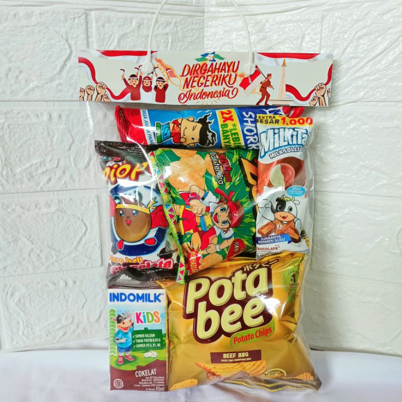 

Paket Snack Ulang Tahun Anak/Bingkisan Hadiah Lomba/ Acara Syukuran Khitanan/Hampers Snack Murah