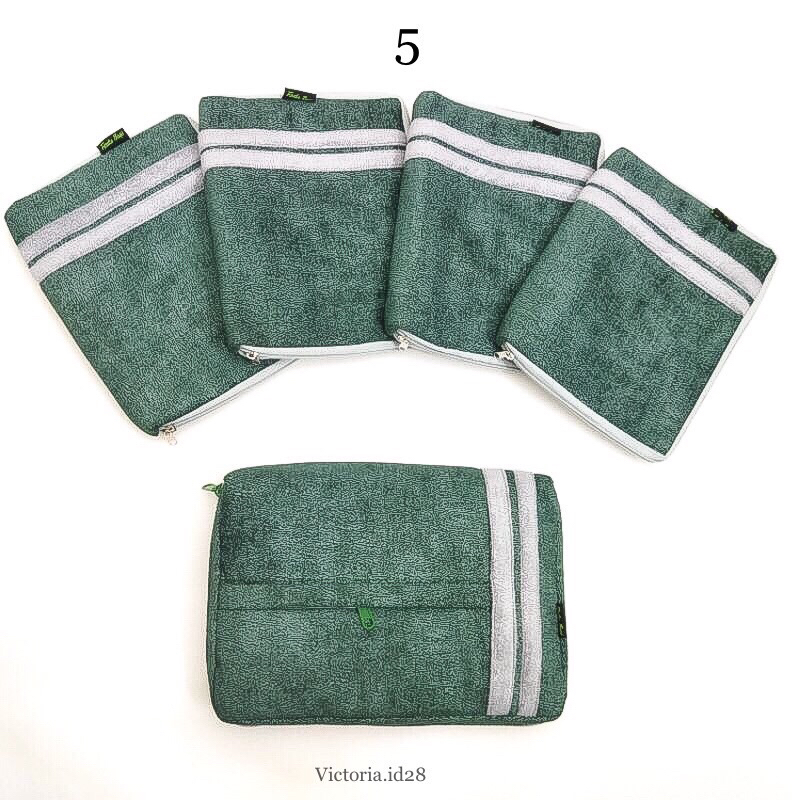 

SAMPUL COVER bahan BELUDRU PREMIUM UNTUK ALQURAN+ saku HADIST, DLL (motif sesuai gambar) COD 354