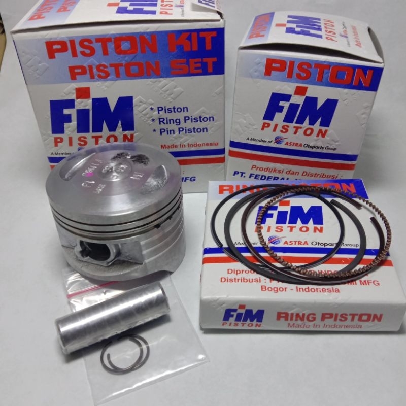 Piston Set FIM Kawasaki Kaze Pin 13 dia 53 53.5 54 54.5 55mm