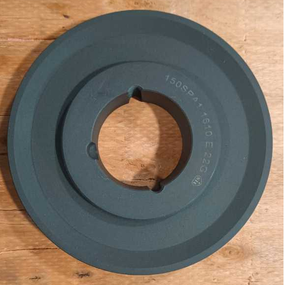 V Pulley 150SPA1 - V Pulley Type SPA, OD 155,6mm, 1 Groove Taperbush 1610