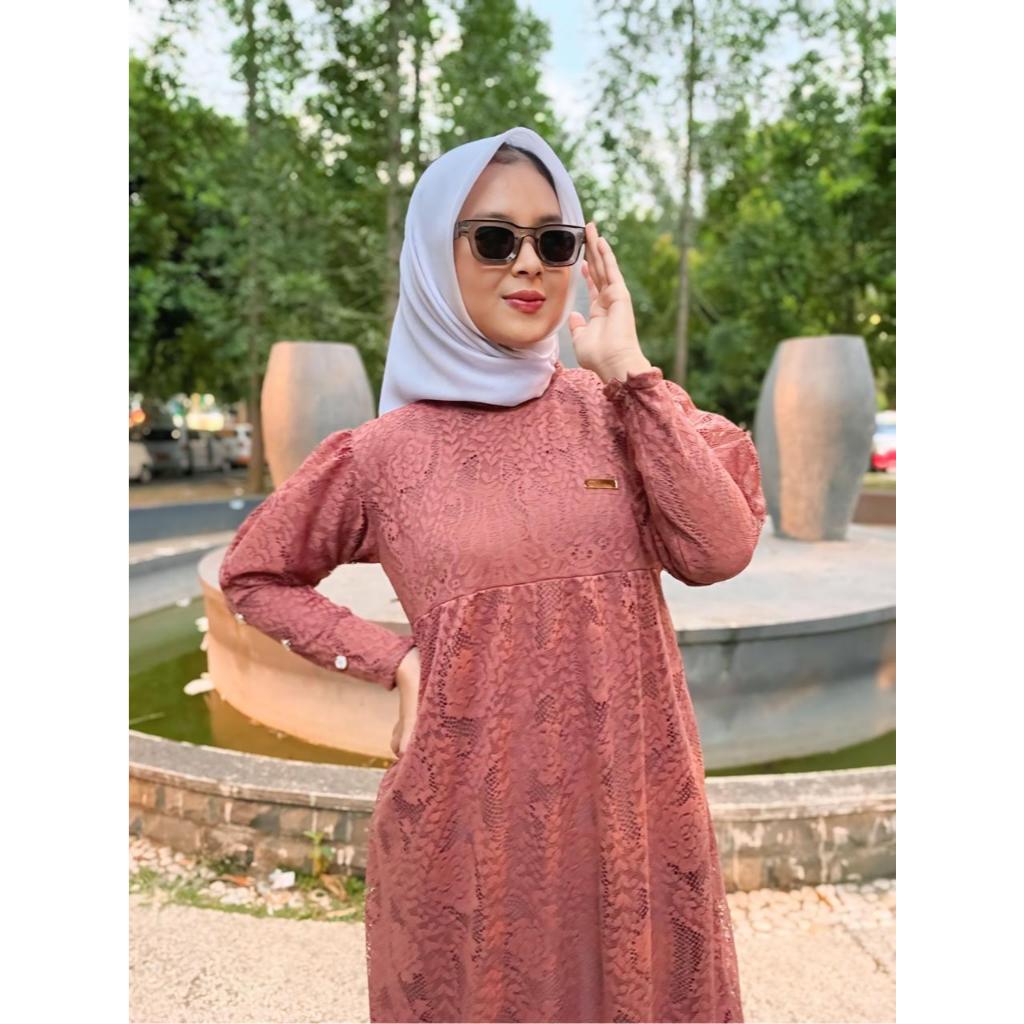 Baju Gamis Remaja Terbaru Gamis anak Pesta Mewah Elegan Gamis model lebaran kekinian terlaris