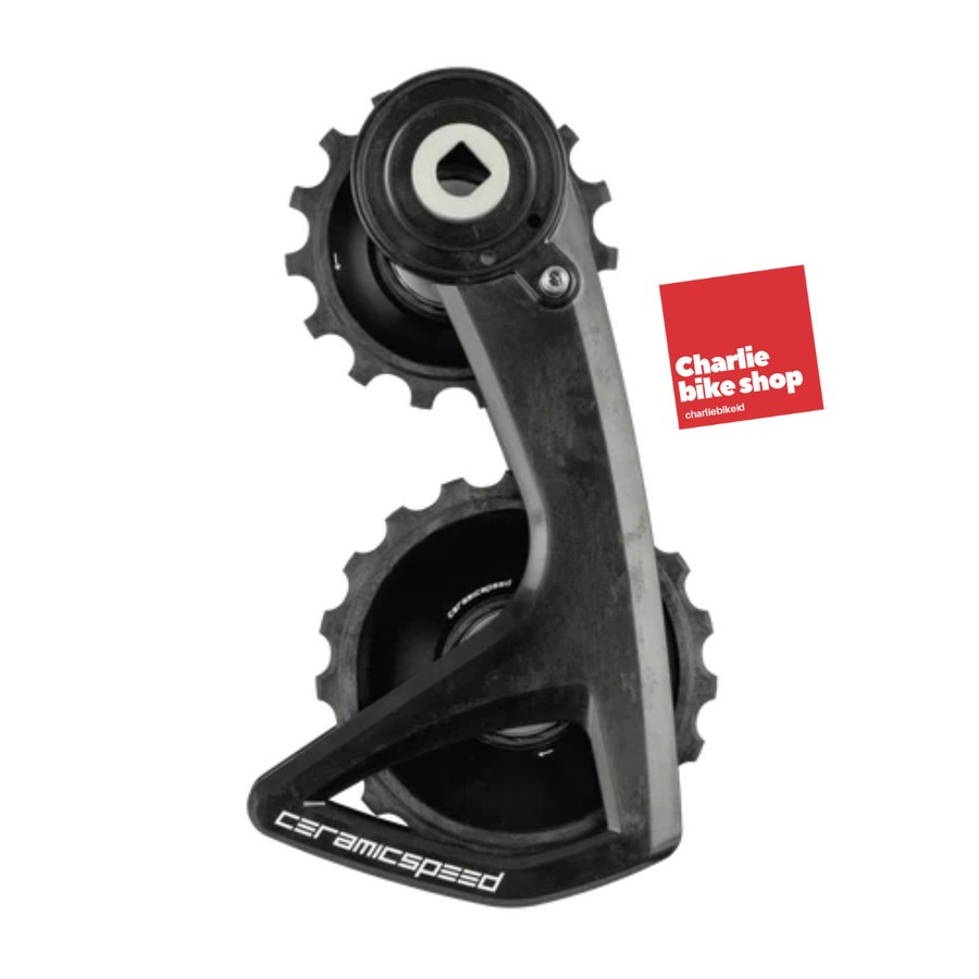 CeramicSpeed OSPW RS ALPHA AXS Red/Force 12speed - Black