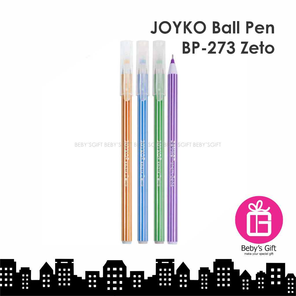 

Joyko Ball Pen (Pena) BP-273 Zeto / Bolpen Pulpen Bolpoin