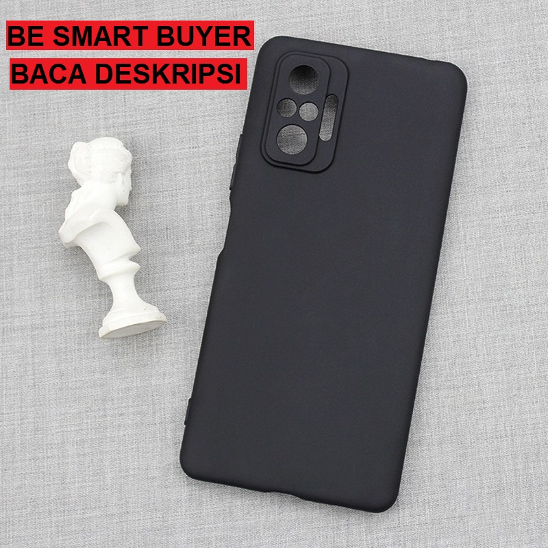 Case Xiaomi Redmi Note 10 Pro Case Softcase Black Matte Case Casing Xiaomi Redmi Note 10 Pro