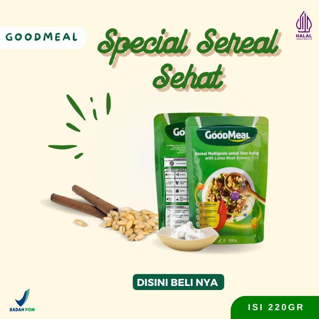 

GoodMeal - Menu Makanan Diet Original - Isi 220gr