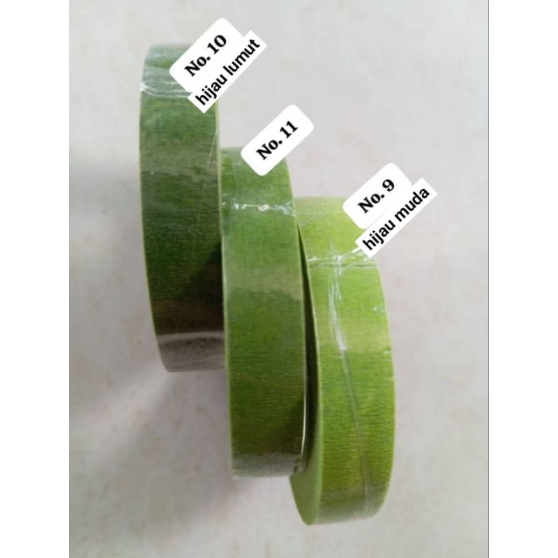 

Selotip Warna Warni Murah Bestseller hijau 1 Roll Floral Tape Pelipit 20 yard Isolasi Bunga Selotip Tangkai Bunga Flower Tape
