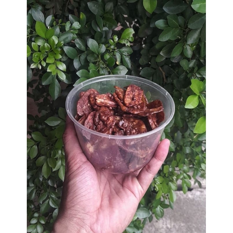 

Keripik pisang choco crunchy