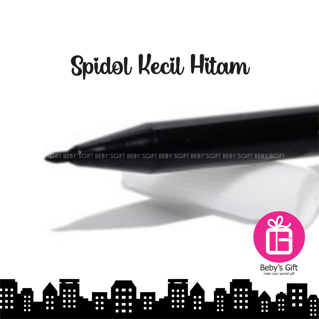 

Spidol Hitam Kecil Alat Tulis