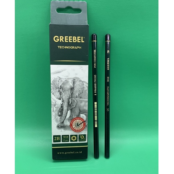 

Pensil 2B Greebel ( 1pak/12 pcs )
