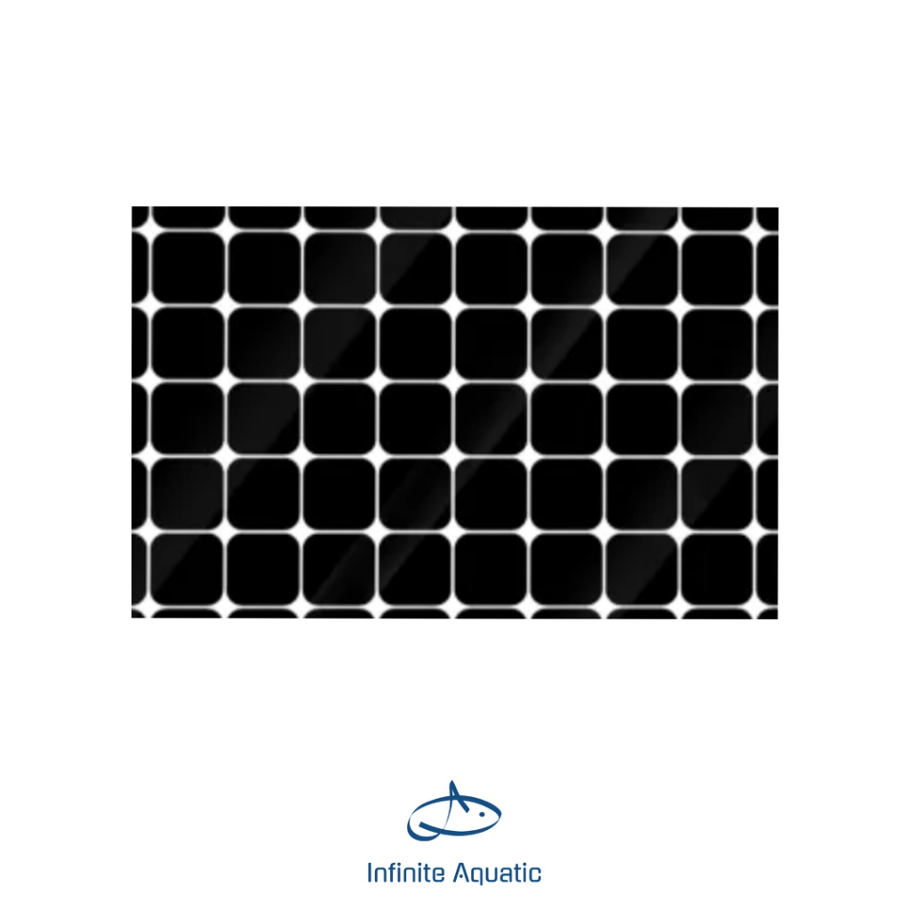 Stiker Aquarium Motif Kotak Hitam Background Aquarium Premium