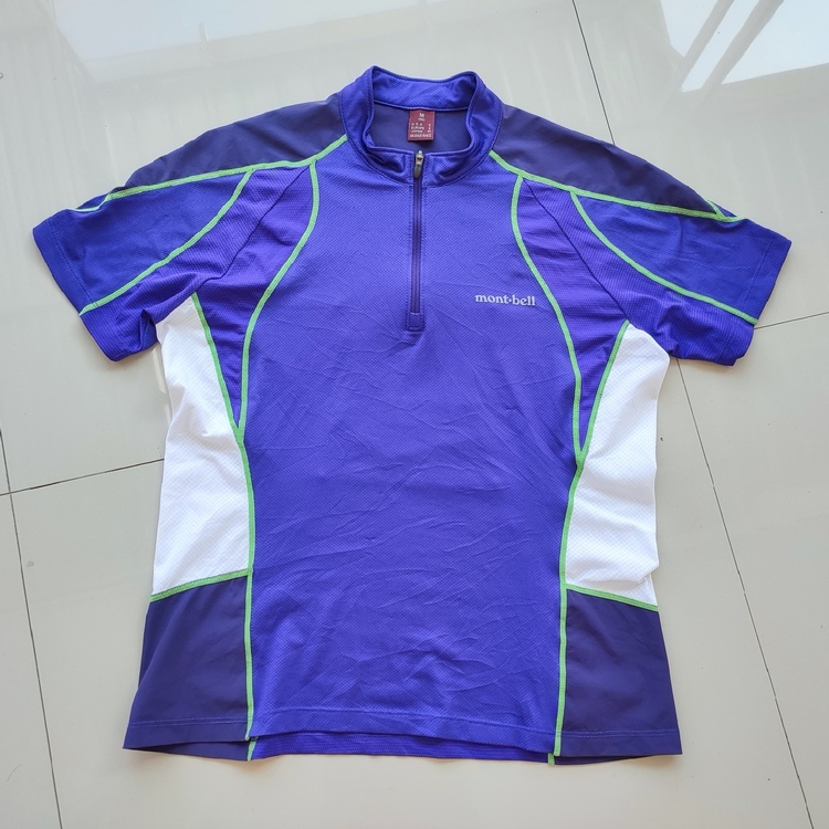 Baselayer Montbell Size S - Pakaian Lapangan Olahraga Men - Outdoor Second Sport