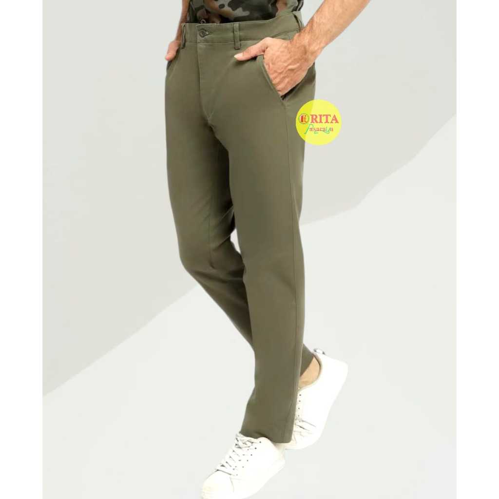 Carlos Moreno Celana Chinos Pria