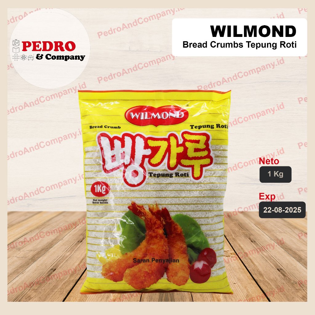 

Wilmond tepung roti bread crumb 1 kg - tepung goreng crispy jepang