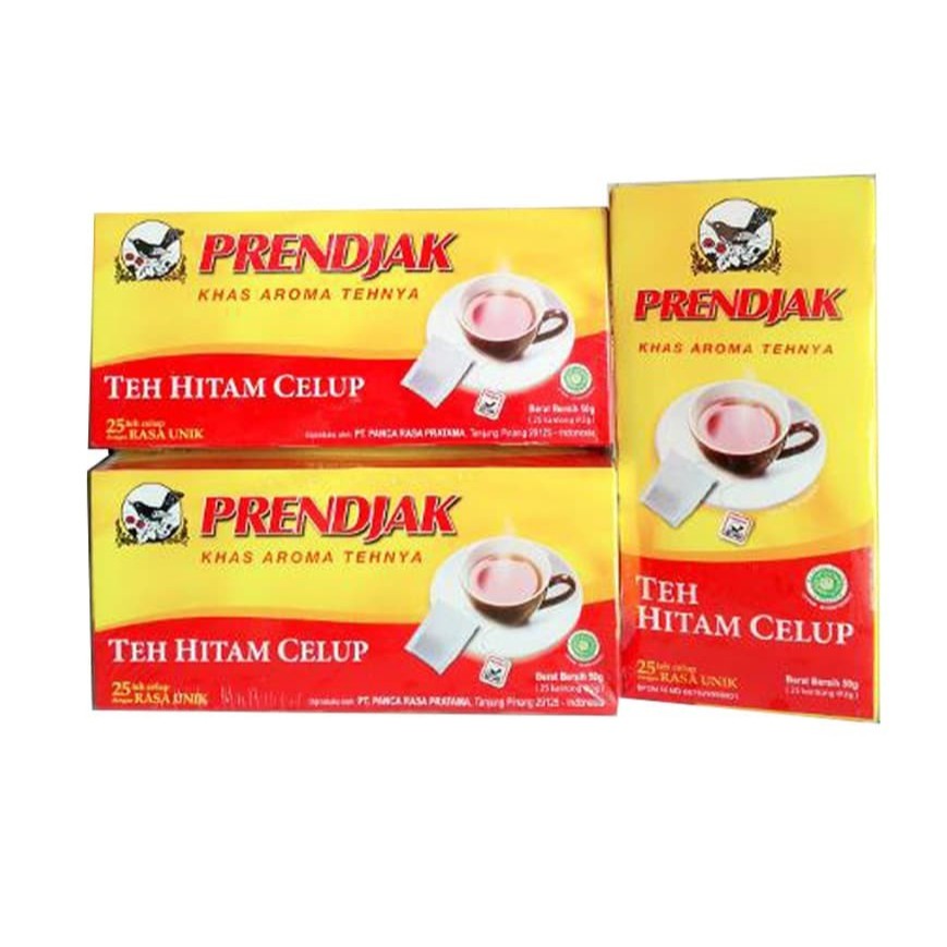 

Teh Celup Prendjak 25X25X2GR New