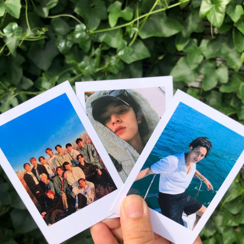 POLAROID MURAH {2R PUTIH} (LAMINASI+GLOSSY)