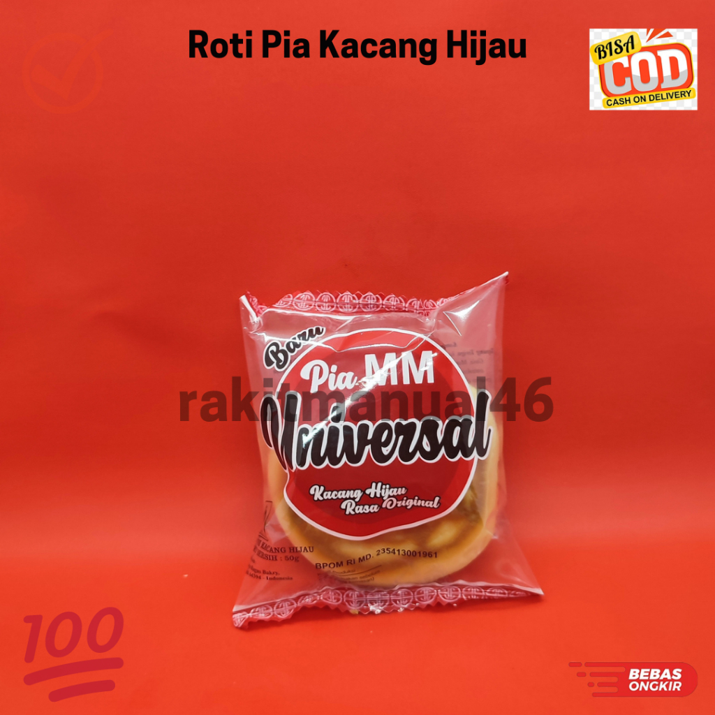 

Kue Pia Basah / Jajan Pia Kacang Ijo Asli / Universal / Oleh-Oleh Khas / Pia Terlaris