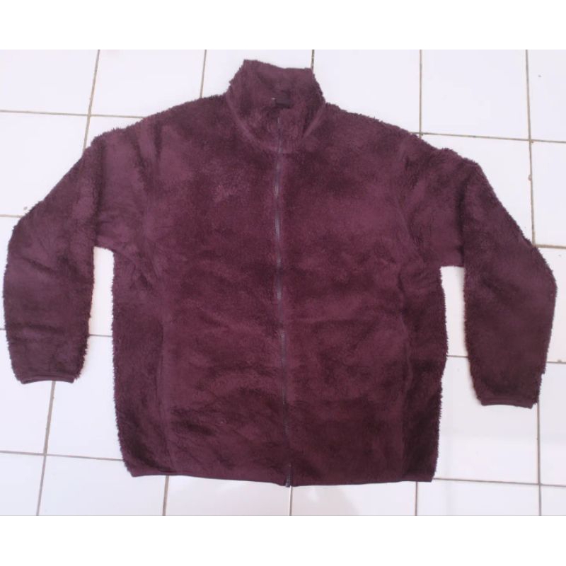UNIQLO SHERPA JAKET ZIP