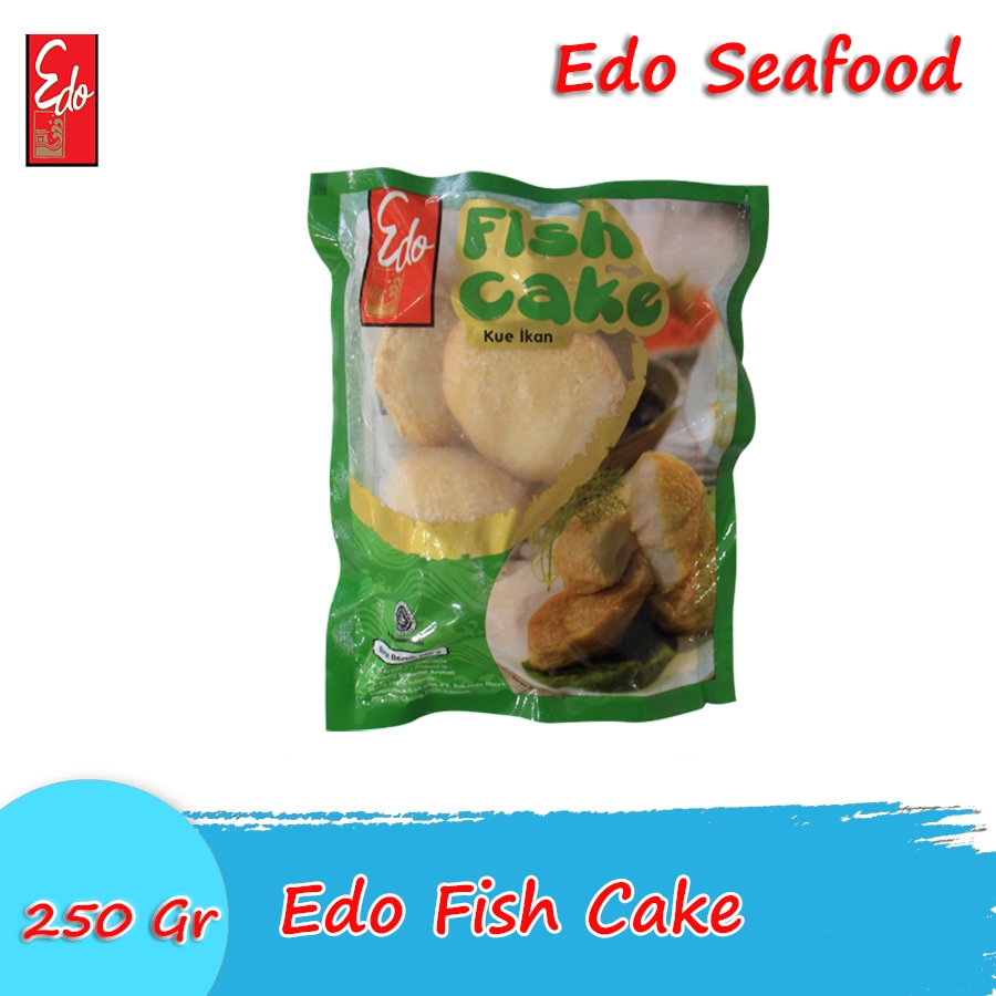 

Edo Seafood Fish Cake 250 Gr / Nugget Ikan Kue