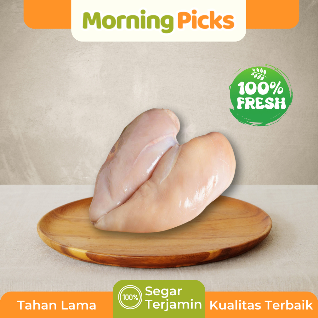 

Boneless Ayam Fillet Dada (Tanpa Tulang) 500gr - Morning Picks