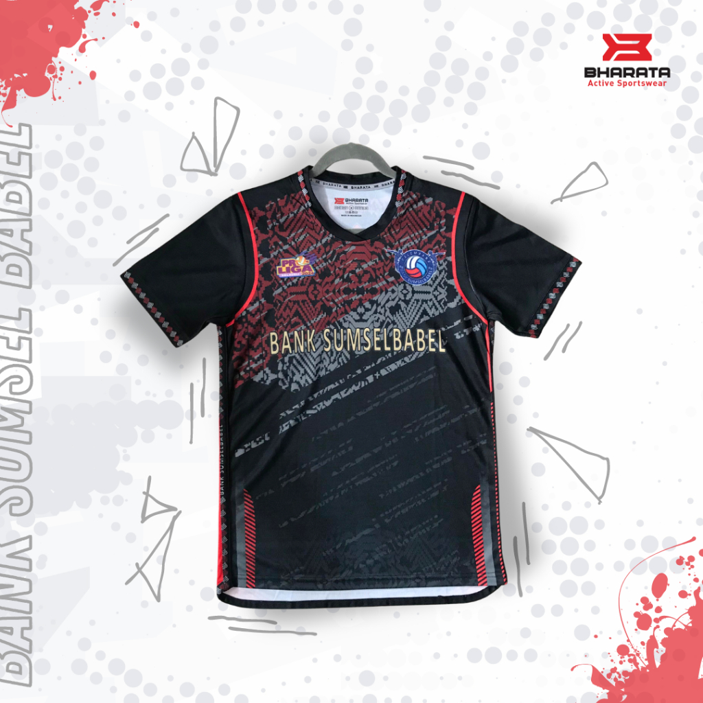 JERSEY BANK SUMSEL BABEL PROLIGA 2024 | Patch proliga | Original Bharata Sportwear
