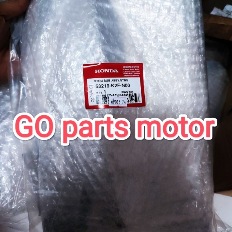 Segitiga Shock T Stang Depan Honda SCOOPY 2021-2023 Stem Sub Assy 53219-K2F-N00