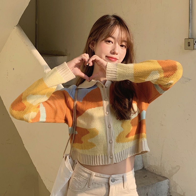 YOYOofficial - Cardigan Rajut Crop/Kardigan crop kancing premium/kardigan rajut crop premium/Cardiga