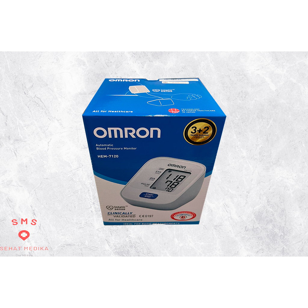 tensi digital omron HEM 7120 / TENSIMETER OMRON DIGITAL HEM-7120 ORIGINAL