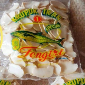 

CEMILAN ENAK MURAH KERUPUK IKAN TENGGIRI /GUCI TOAK 250 GRAM
