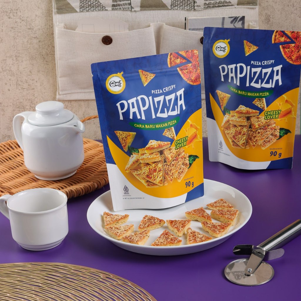 

Maknyuss1 Snack Dan Keripik Super Premium Melting Soes Sus Kering Lumer Papizza Choco Stick