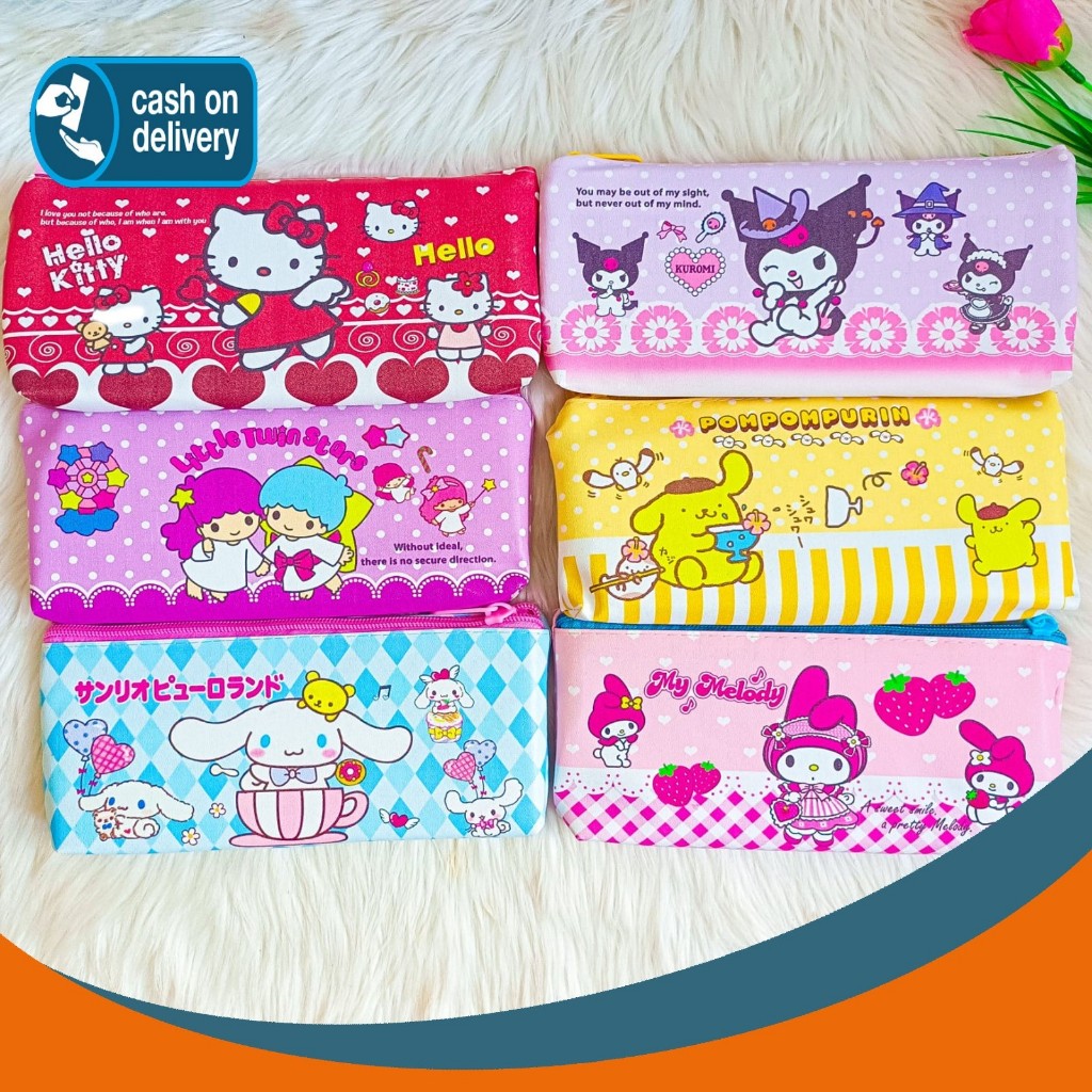 

KOTAK PENSIL GEPENG SANRIO PENCIL CASE TEPAK LUCU UNIK IMUT ALAT TULIS KANTOR SEKOLAH MURAH TERMURAH COD