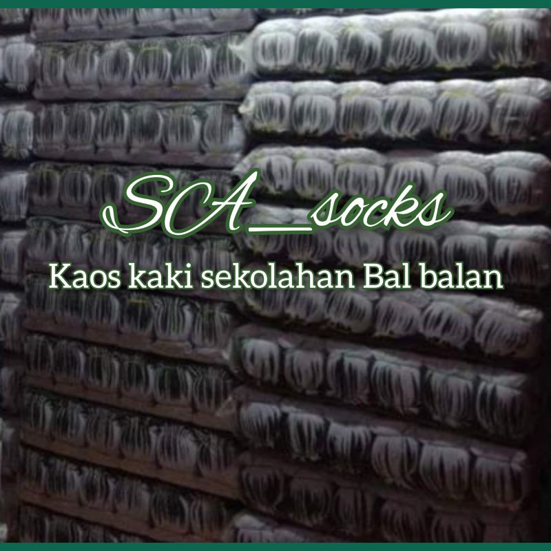 KAOS KAKI SEKOLAH PER 1 BAL