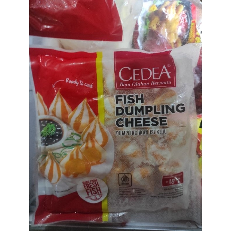 

CEDEA FISH CHESEE DUMPLING 200G 500G / FROZEN FOOD