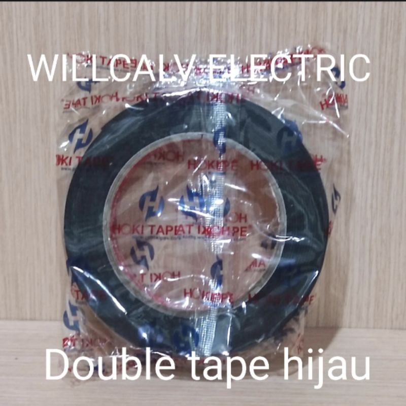 

Double tape hoki tape / Double tape hijau kuat lengket