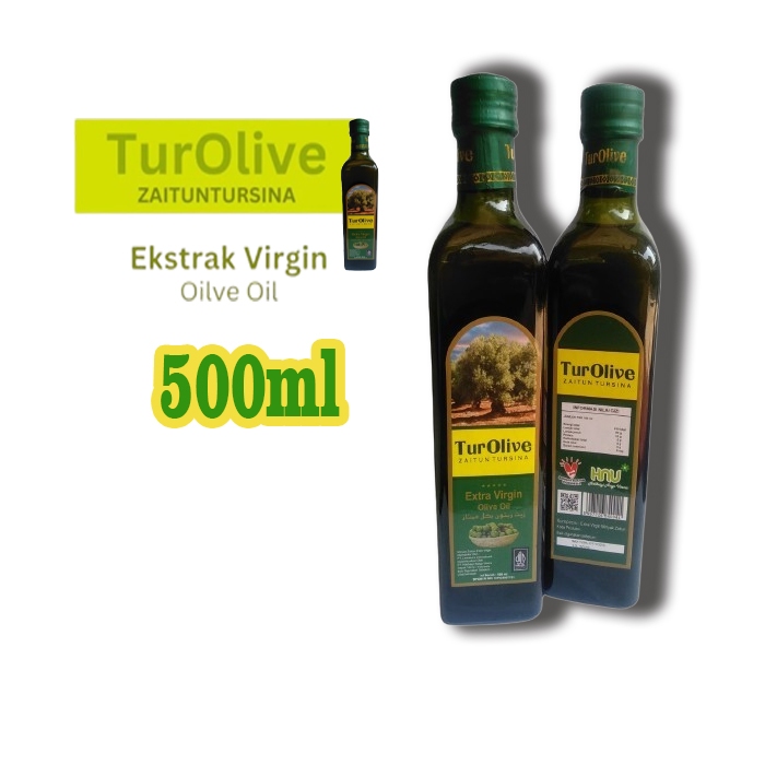 

Minyak Zaitun Tursina Extra Virgin Olive Oil TurOlive 500ml