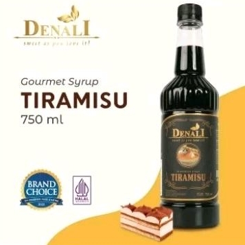 

Tiramisu Syrup Denali Import rasa best seller 750 ml