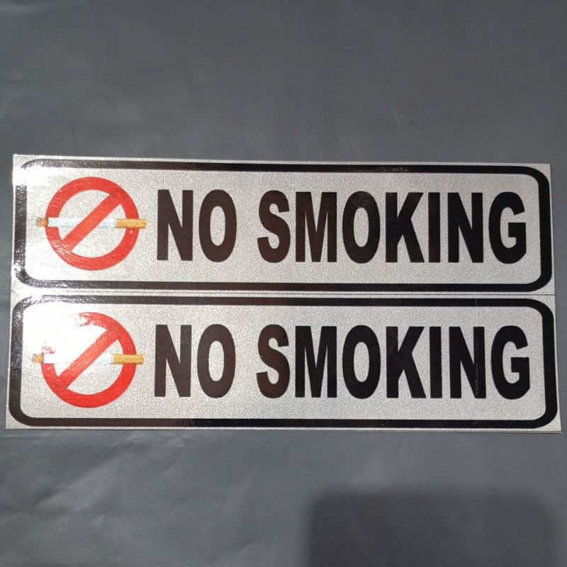 

stiker (no smoking isi 2)