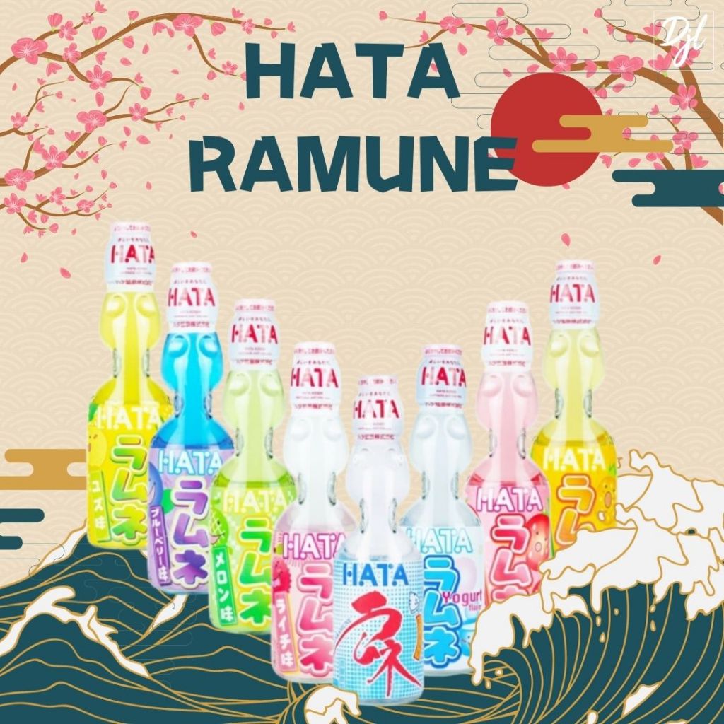 

(BUY 1 GET 1) Hata Ramune Berkarbonat Aneka Rasa 200ml 1 Botol