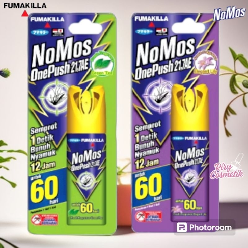 [TERMURAH]NOMOS OBAT NYAMUK ONE PUSH 60HARI