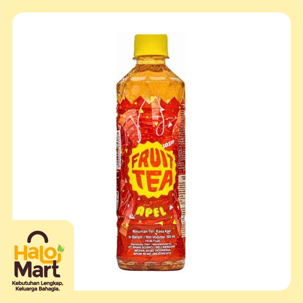 

FRUIT TEA APEL PET 500ML (PCS)