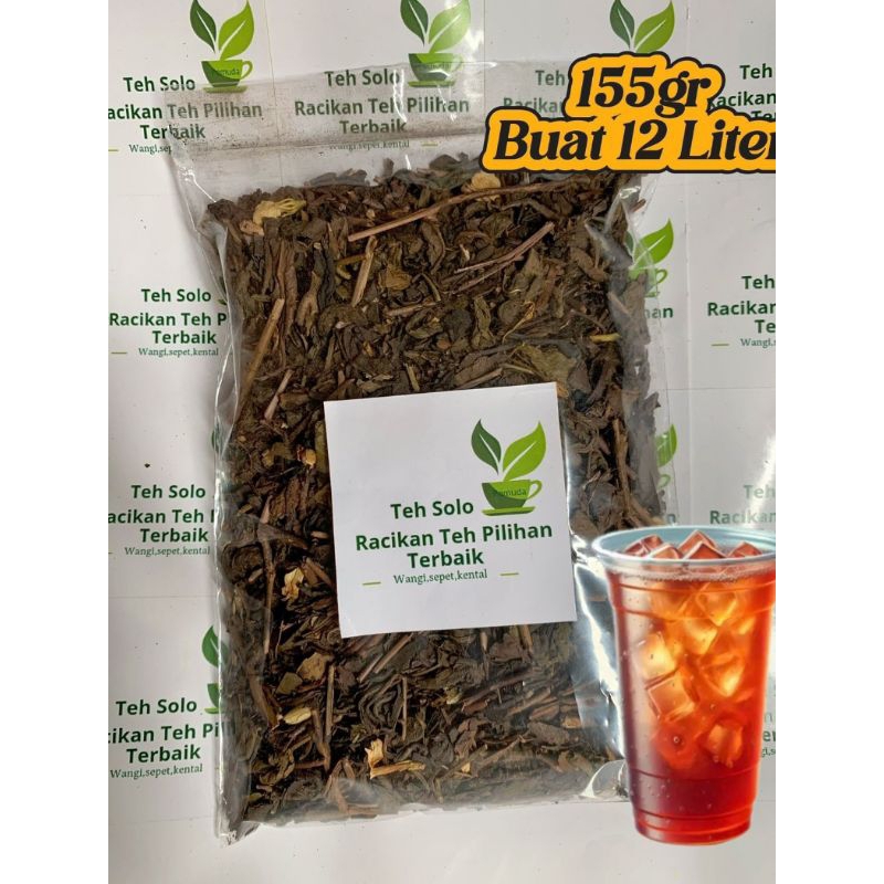 

Teh Racikan solo Wangi legit sepet kental ,155gram