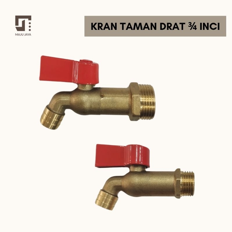 KERAN KAMAR MANDI / KERAN AIR 3/4 INCI / KRAN AIR 3/4 INCI / KRAN KAMAR MANDI / KRAN DRAT 3/4"