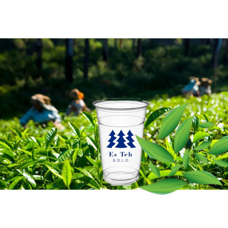 

STIKER LABEL ES TEH UK 5x5 bulat isi 100pcs srtiker