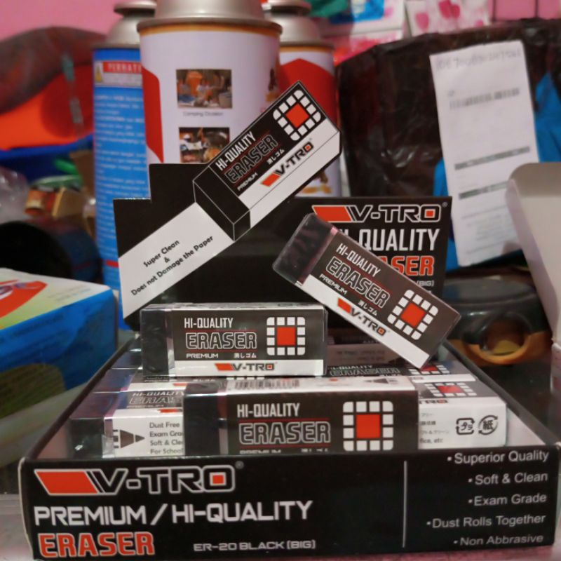 

penghapus hitam besar v-tro