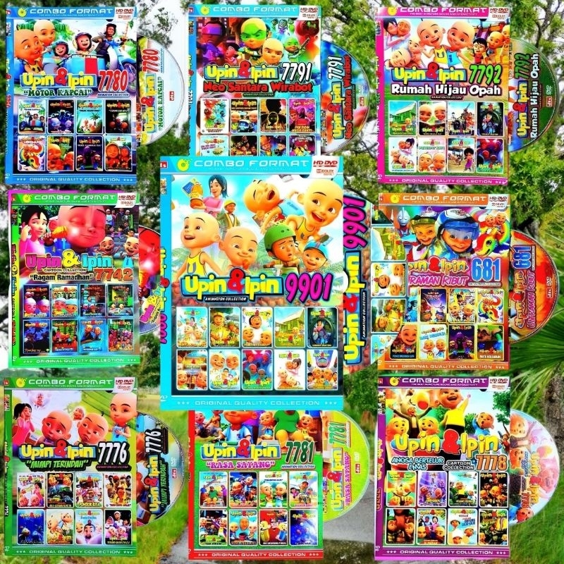 KASETDVD KOLEKSI LENGKAP FILM KARTUN ANAK UPIN IPIN TERBARU TERLARIS - KASETDVD VIDEO FILM ANAK UPIN