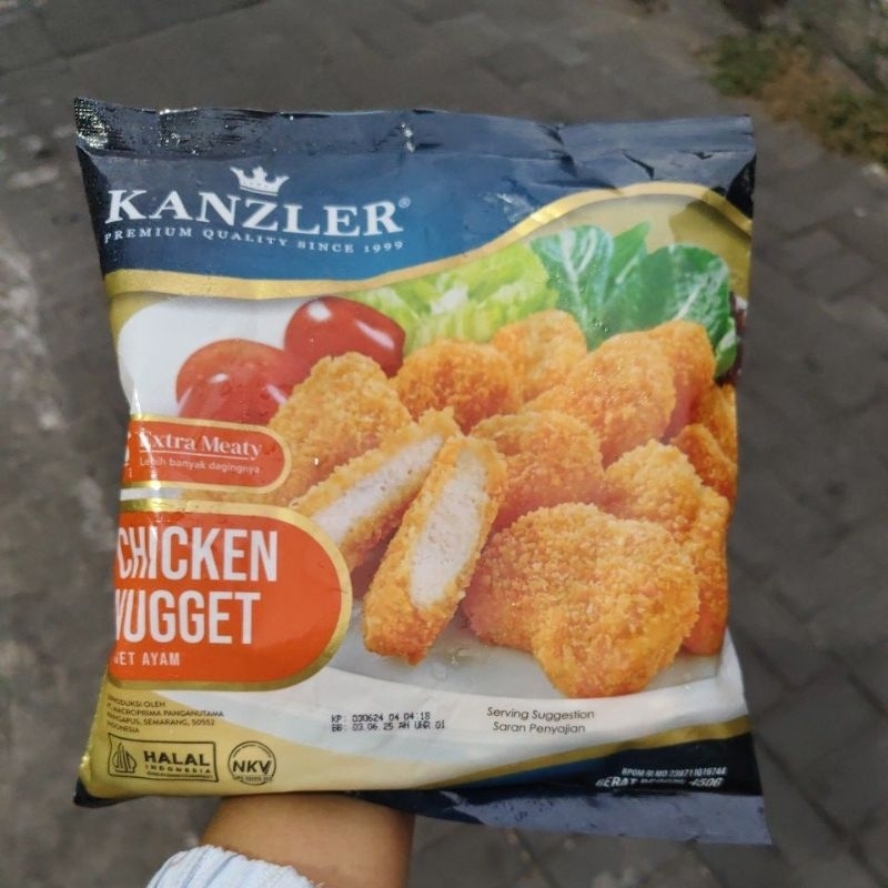 

Kanzler Chicken nugget 450 gr