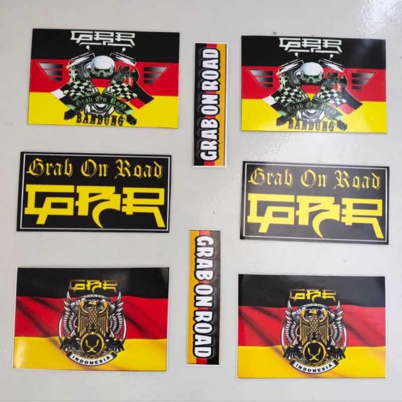

Stiker GBR / grab on road delapan terbaru