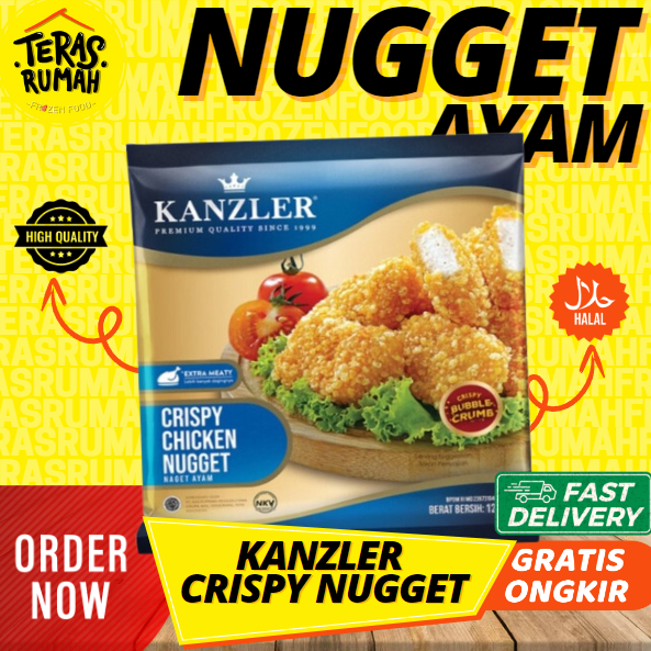 

KANZLER - CRISPY CRUMBLE BUBLE CHICKEN NUGGET NAGET AYAM 450gr